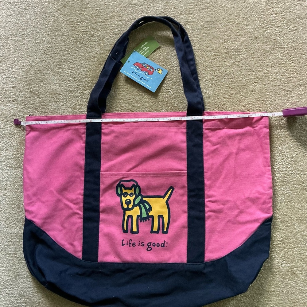 Life is Good Vintage Tote NWT
